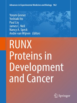 cover image of RUNX Proteins in Development and Cancer